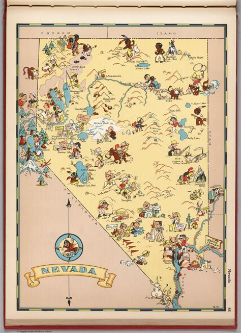 Nevada David Rumsey Historical Map Collection