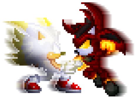 True Hyper Sonic Vs Hell Reaper Shadow By Mrmaclicious On Deviantart