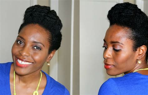 4 Quick Natural Hairstyles For 4c Hair