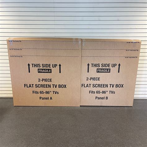 Super Size Tv Box Moving And Self Storage Supplies