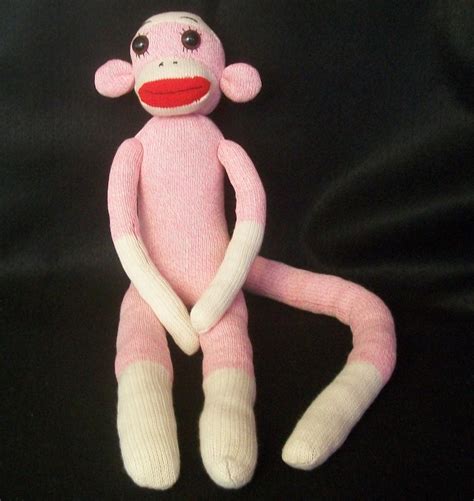 33 Monkey Pink Classic Sock Monkey 33 Shelley Mitchell Flickr