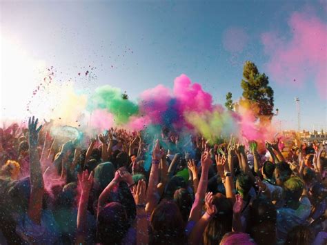 Vsco Holi Party Fun Party Holiparty Powder Color Summer