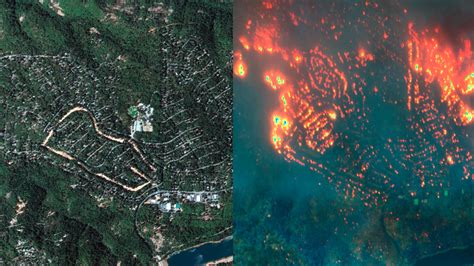 Before And After Best Satellite Images Of The Decade Tell Unique