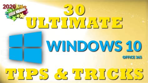 30 Ultimate Windows 10 Tips And Tricks For 2020 Webjunior