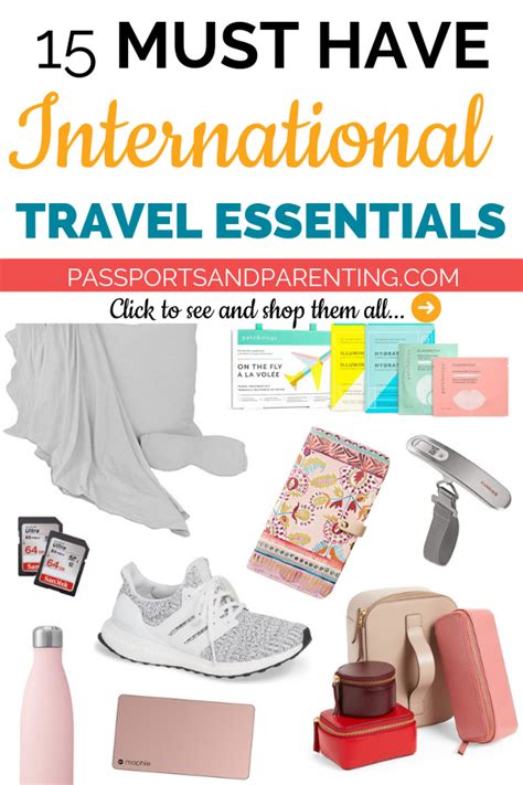 15 Must Have International Travel Essentials International Travel