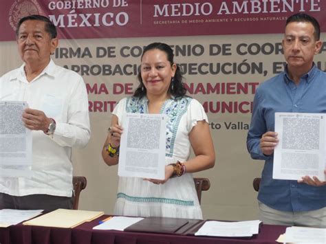 Firman Convenio Para El Ordenamiento Ecológico Participativo De Puerto