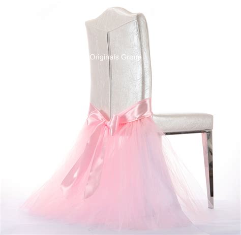 See your favorite chair cover slipcover and dining chairs covers discounted & on. Originals Group Tulle Chair Tutu Skirt with Sash Bow Chair ...