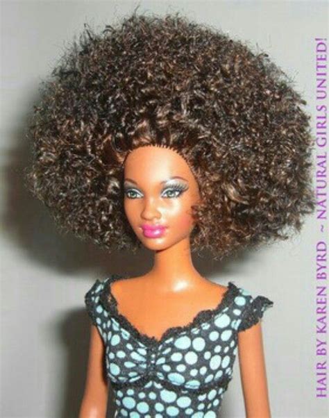 Barbie I Black Barbie Beautiful Barbie Dolls Pretty Dolls Curly Hair Styles Natural Hair