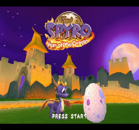Game Spyro Year Of The Dragon Playstation 2000 Sony Oc Remix