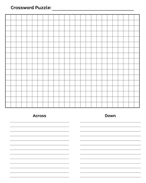 4 Best Images Of Blank Word Search Puzzles Printable Printable Word