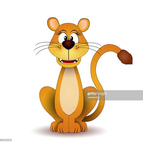 Funny Lioness High Res Vector Graphic Getty Images