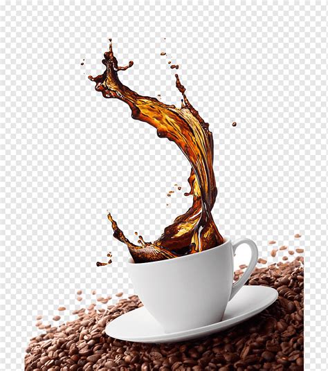 Coffee Splash Effect Coffee Cup Splash Png Pngwing