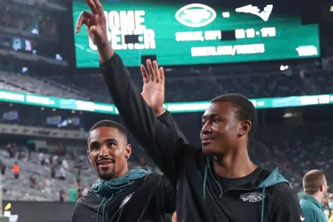 Jalen Hurts Devonta Smith Lead Philadelphia Eagles Into Nick Sirianni Era