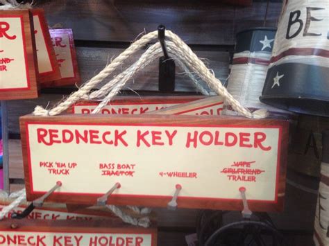 redneck key holder t idea redneck christmas party pinterest