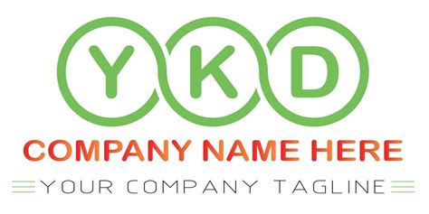 premium vector ykd letter logo design