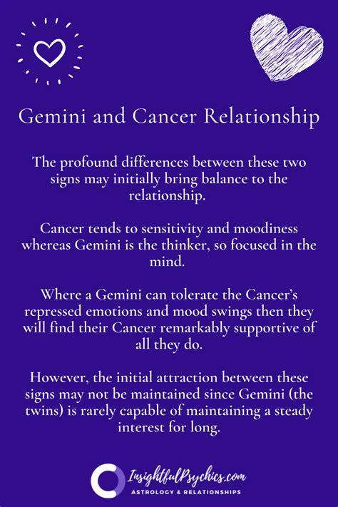 Gemini And Cancer Compatibility Sex Love And Friendship