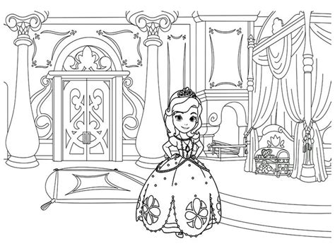 Carry all your hopes and dreams along in sofia's. Pin by Hala N.H on girls coloring pages | Sofia the first ...