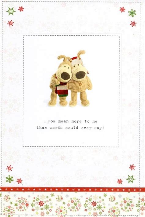 Boofle Lovely Wife Christmas Greeting Card Cards Love Kates