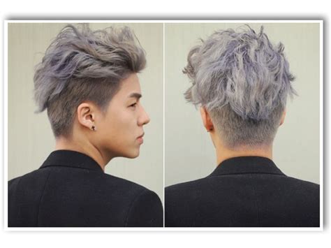 Whether it's natural or dyed, grey hair exudes sophistication, elegance, and even wisdom. Ash Grey Highlights Men Long Hair / Black Hair with Highlights Looks / Great savings & free ...