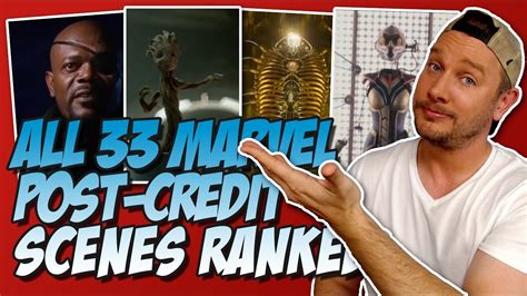 All 33 Mcu Post Credit Scenes Ranked From Worst To Best Youtube