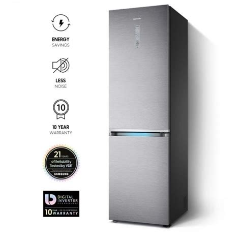 The french door style fridge has the freezer drawer on the bottom and uses that design in clever ways. Samsung RB38R7837S9 A+ Energy Rating Fridge Freezer ...