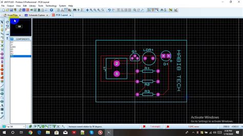 Proteus For Beginners Tutorial2 How To Create Pcb Layout With Proteus