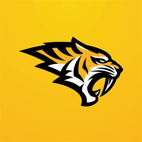 Sabrecat Logo Tiger Logo Logo Design Inspiration Sports Sports Logo