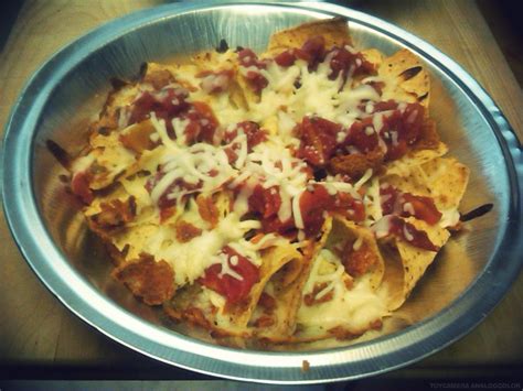 Scatter pepperoni slices over top. Bread + Butter: Pizza Nachos
