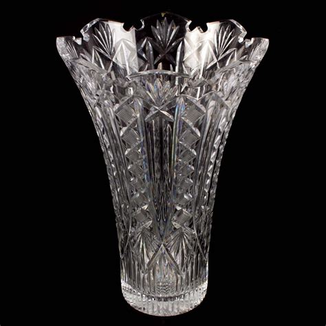 Waterford Crystal Designers Gallery Collection Maritana Vase Ebth