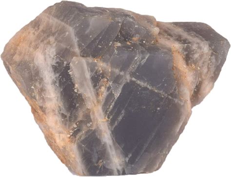 Rough Loose Gemstone Black Moonstone Crystal 3500 Ct Certified Rock