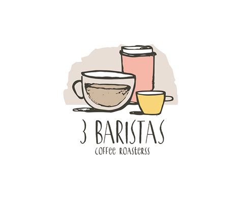 3 Baristas I Logo Identity Behance