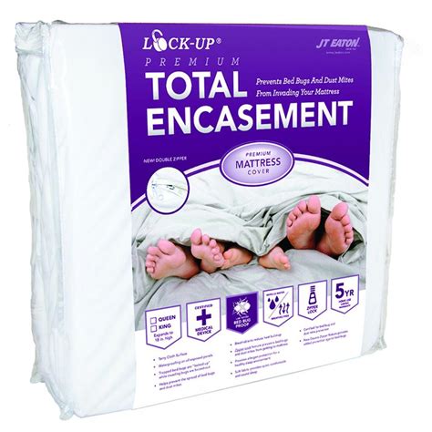 Jt Eaton Lock Up Total Encasement Bed Bug Protection For King Size