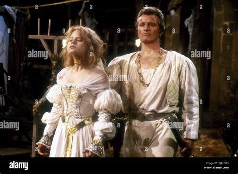 Jennifer Jason Leigh Rutger Hauer Flesh Blood Stock Photo Alamy