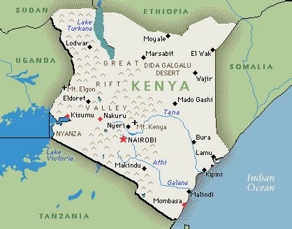___ administrative map of kenya. Kenya | All is Well