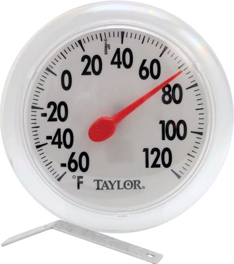 Buy Taylor 6 Dial Outdoor Wall Thermometer White Black Numbers
