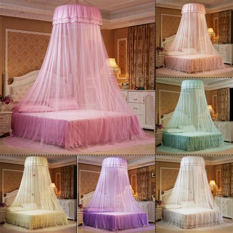 You may prefer this style of canopy if you do not like the idea of having elongated posts on all. Elegant Lace Dome Mosquito Net Ceiling-Mounted Mosquito ...