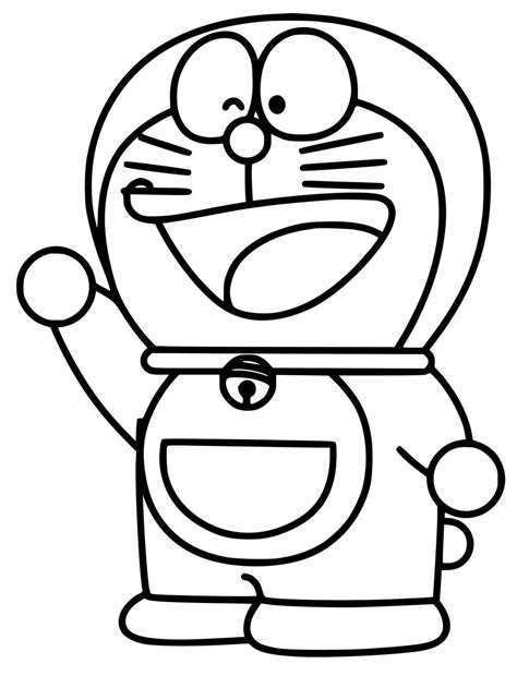 Doraemon Pages Printable Coloring Pages