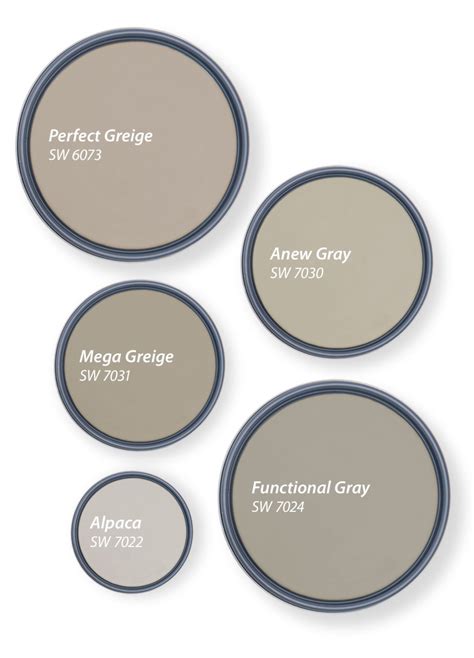 Our Top Shades Of Greige Tinted By Sherwin Williams