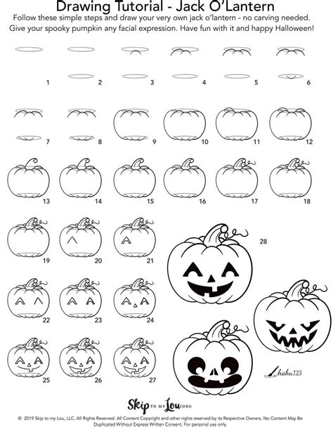 Halloween Things To Draw Easy Halloween Drawings Halloween Canvas