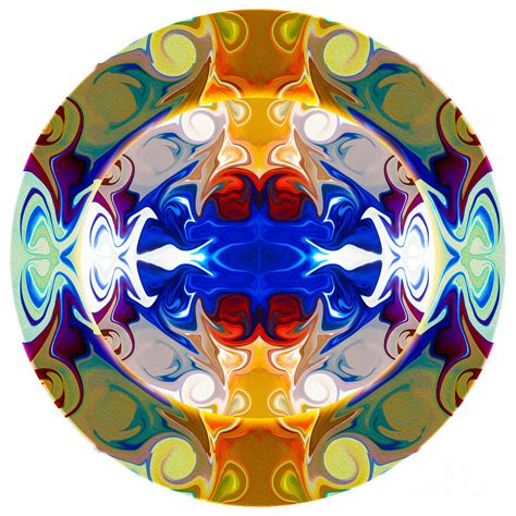 Circling Reality Abstract Circle Artwork By Omaste Witkowski Digital