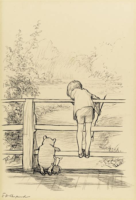 In the beginning stages, don't press down too hard. Winnie-the-Pooh Drawing Sets Auction Record - artnet News