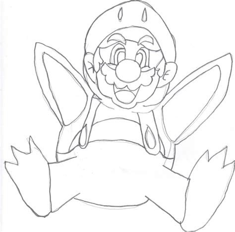 Penguin Mario Outline By Kcjedi89 On Deviantart