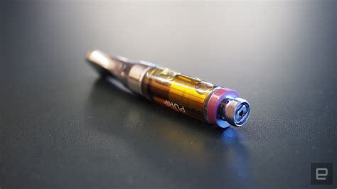 So you can just take that off the table of things. We won't see a 'universal' vape oil cartridge anytime soon ...