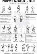 Images of Taekwondo Form 1