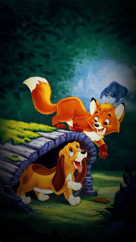 Fox And The Hound Wallpaper