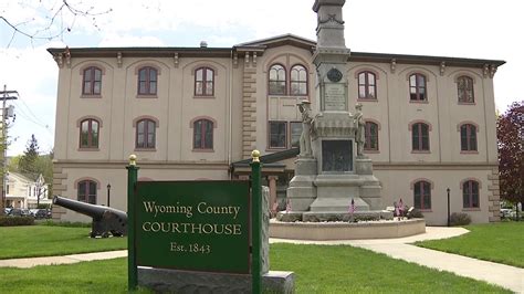 Wyoming County Courthouse Closed