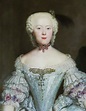 Duchess Luise of Brunswick-Wolfenbüttel (1722-1780) by Antoine Pesne in ...