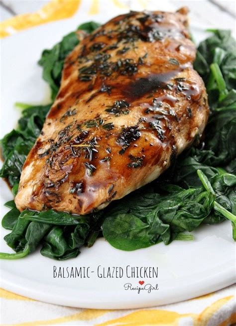 Balsamic Glazed Chicken Recipe Girl