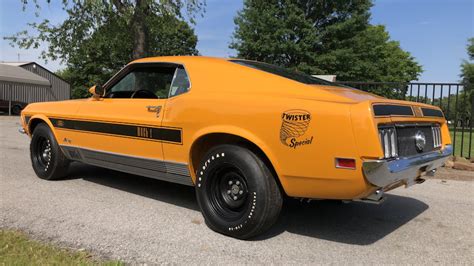 1970 Ford Mustang Mach 1 Twister Special Fastback S1241 Tulsa 2021