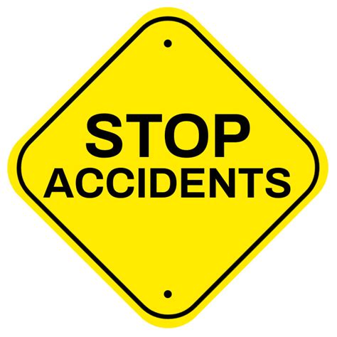 Copy Of Stop Accidents Sign Board Template Postermywall